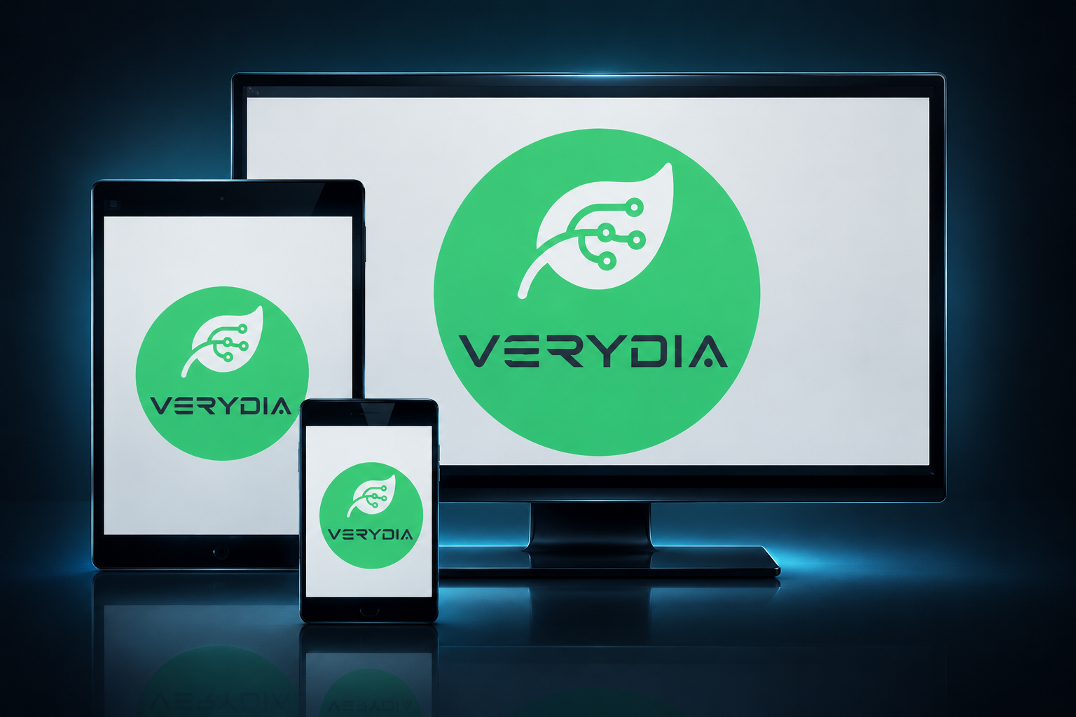 Verydia affich&eacute; sur ordinateur, tablette et mobile